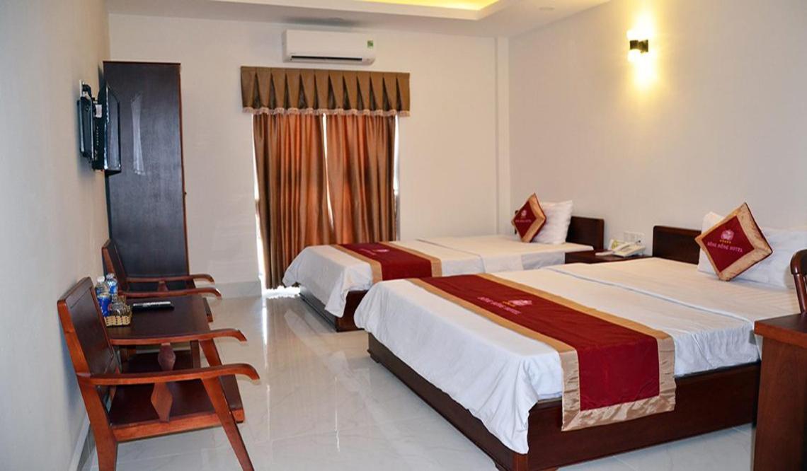 Hotel Khach San Bong Hong Sa Dec Exterior foto